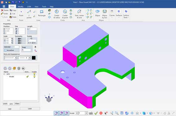 Advanced contour extraction function selection